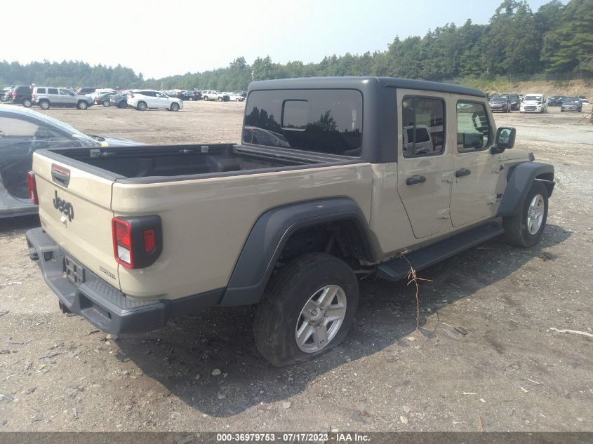 2020 JEEP GLADIATOR SPORT S - 1C6HJTAG4LL161412