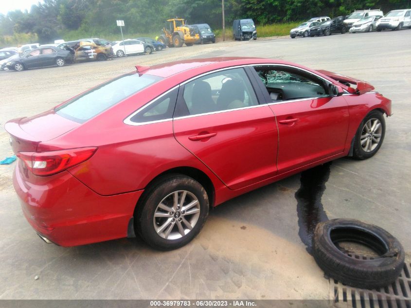 2017 HYUNDAI SONATA SE - 5NPE24AF6HH496625