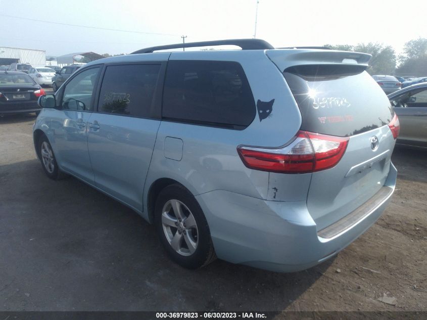 2016 TOYOTA SIENNA LE - 5TDKK3DC0GS702478