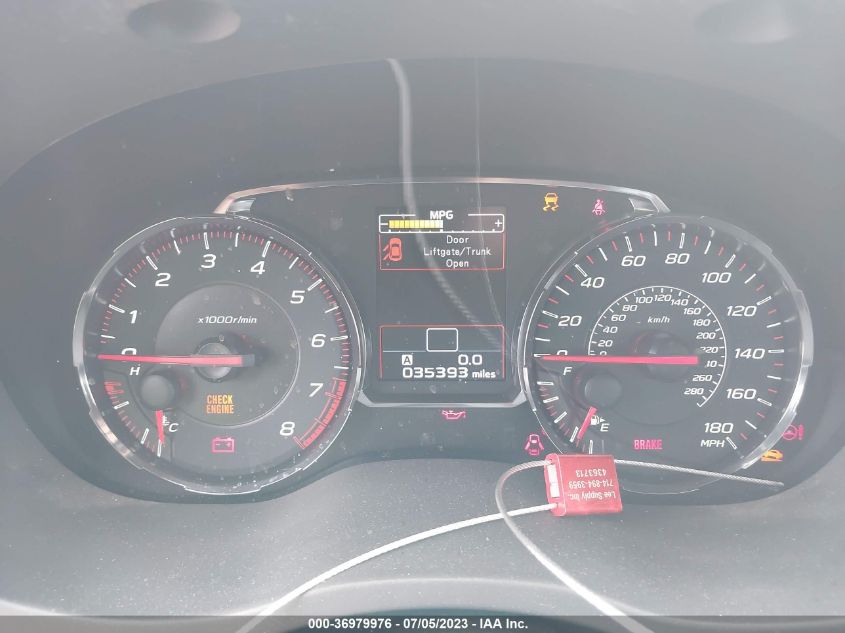 2020 SUBARU WRX - JF1VA1A61L9803224