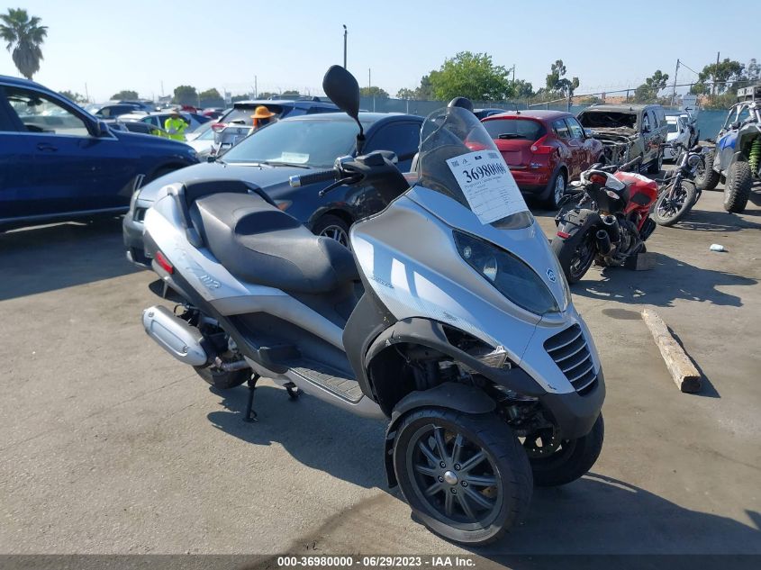 2007 PIAGGIO MP3 - ZAPM479M975001969