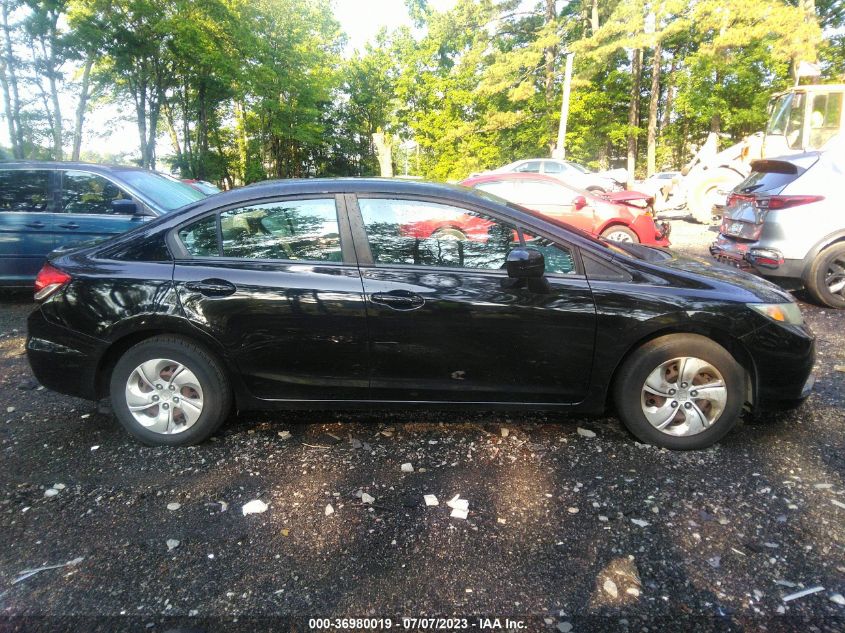 2015 HONDA CIVIC SEDAN LX - 19XFB2F55FE016231