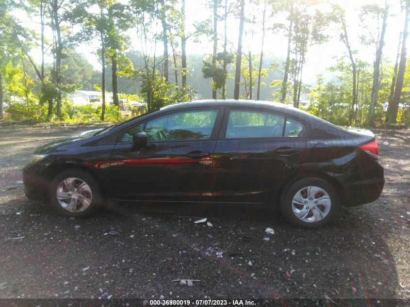 2015 HONDA CIVIC SEDAN LX - 19XFB2F55FE016231