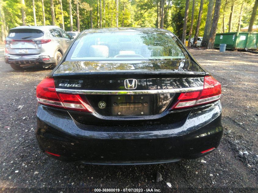 2015 HONDA CIVIC SEDAN LX - 19XFB2F55FE016231
