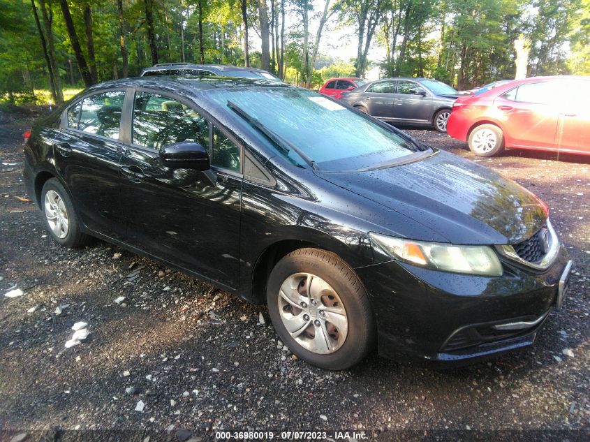 2015 HONDA CIVIC SEDAN LX - 19XFB2F55FE016231