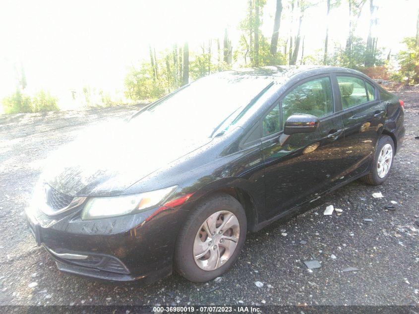 2015 HONDA CIVIC SEDAN LX - 19XFB2F55FE016231