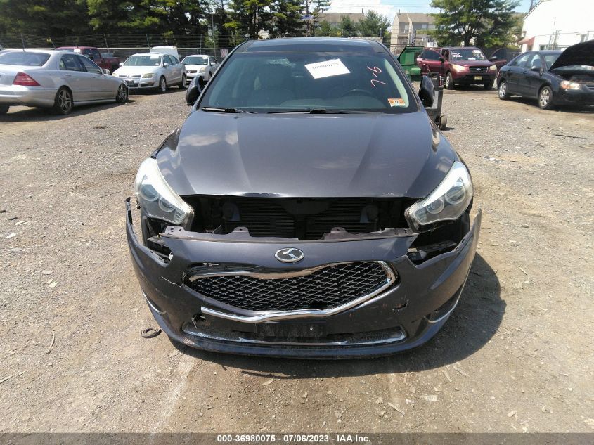 2014 KIA CADENZA LIMITED KNALN4D77E5146321