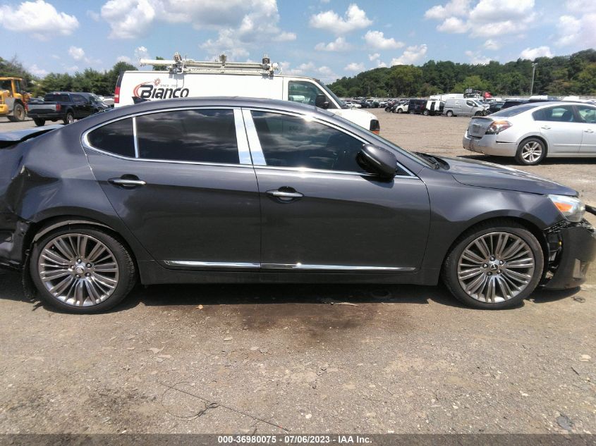 2014 KIA CADENZA LIMITED KNALN4D77E5146321