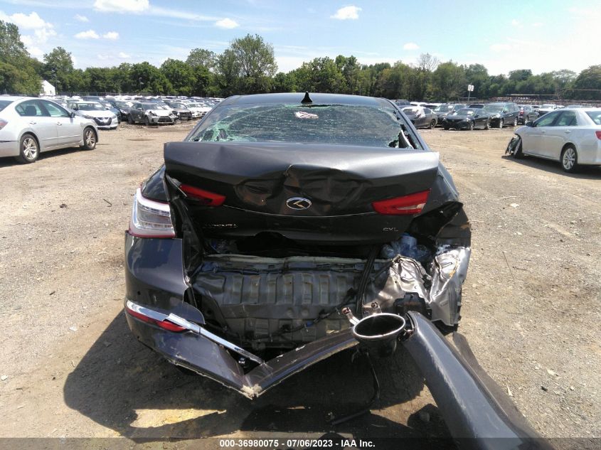 2014 KIA CADENZA LIMITED KNALN4D77E5146321