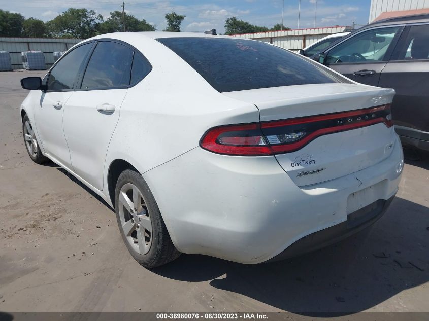 2015 DODGE DART SXT - 1C3CDFBB3FD420716