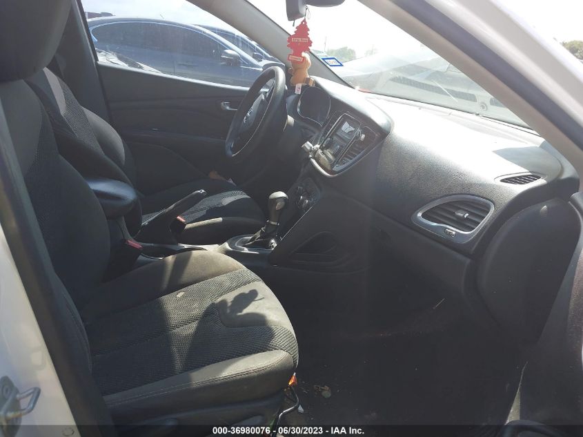 2015 DODGE DART SXT - 1C3CDFBB3FD420716
