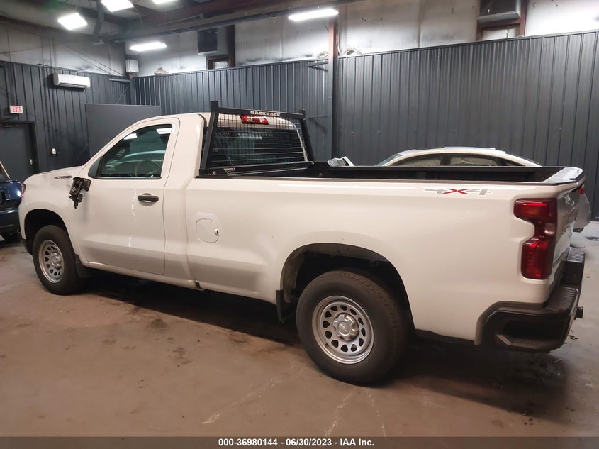 VIN 3GCNDAEK3NG680019 2022 CHEVROLET SILVERADO 1500 WORK TRUCK
