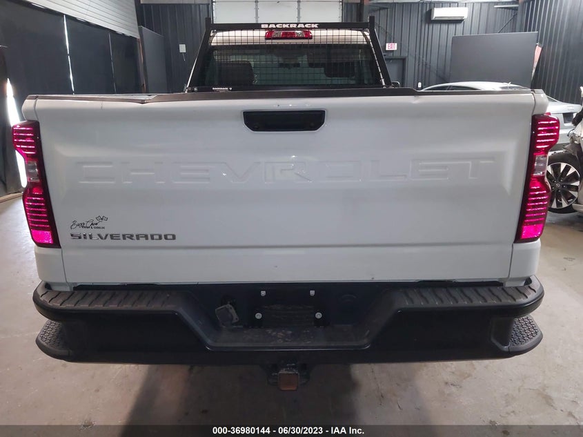 VIN 3GCNDAEK3NG680019 2022 CHEVROLET SILVERADO 1500 WORK TRUCK