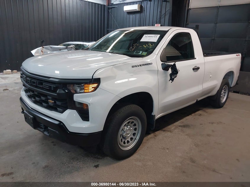 VIN 3GCNDAEK3NG680019 2022 CHEVROLET SILVERADO 1500 WORK TRUCK