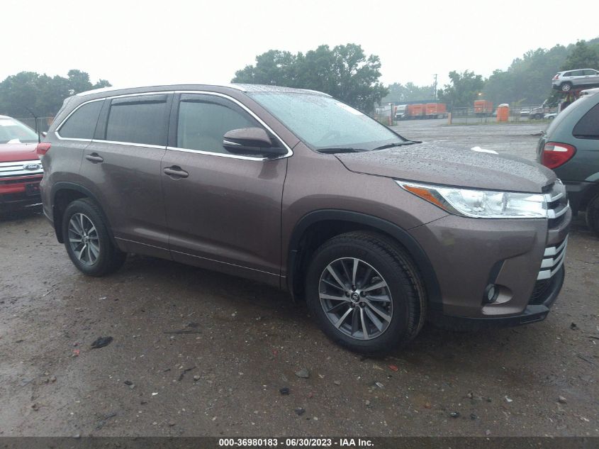 2018 TOYOTA HIGHLANDER SE/XLE - 5TDJZRFH8JS859556