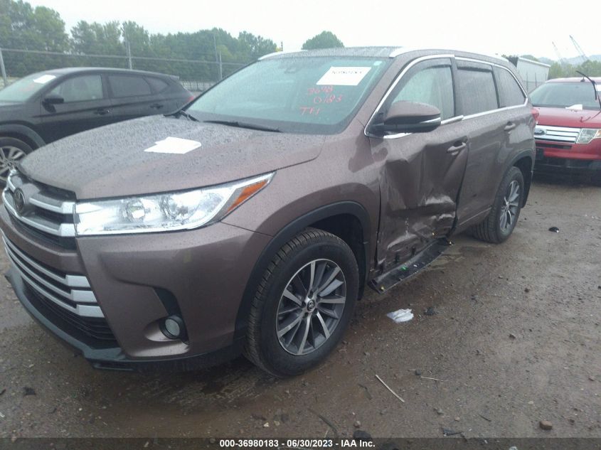 2018 TOYOTA HIGHLANDER SE/XLE - 5TDJZRFH8JS859556