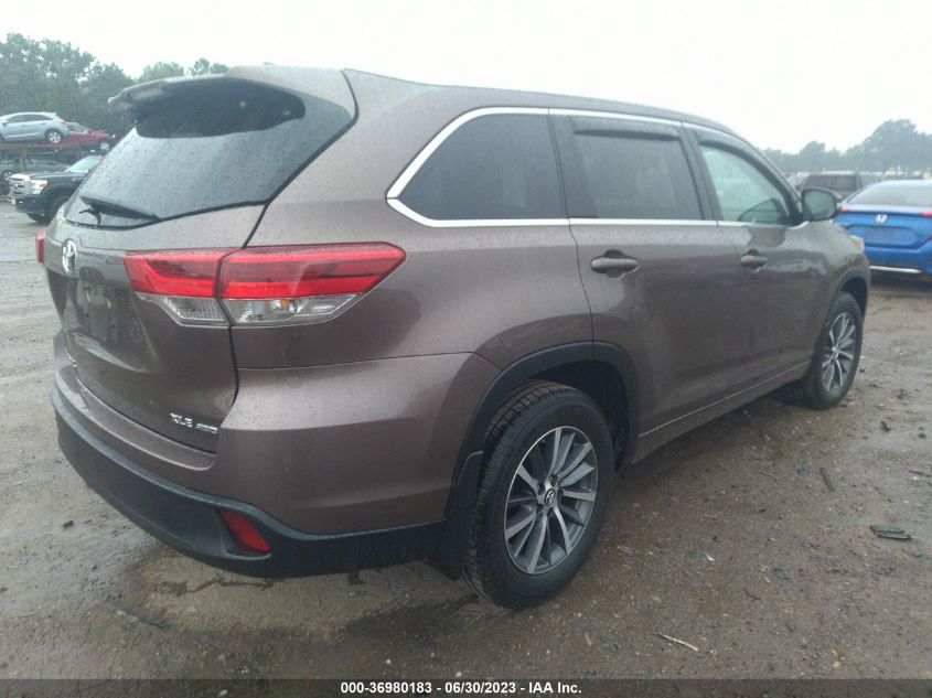 2018 TOYOTA HIGHLANDER SE/XLE - 5TDJZRFH8JS859556