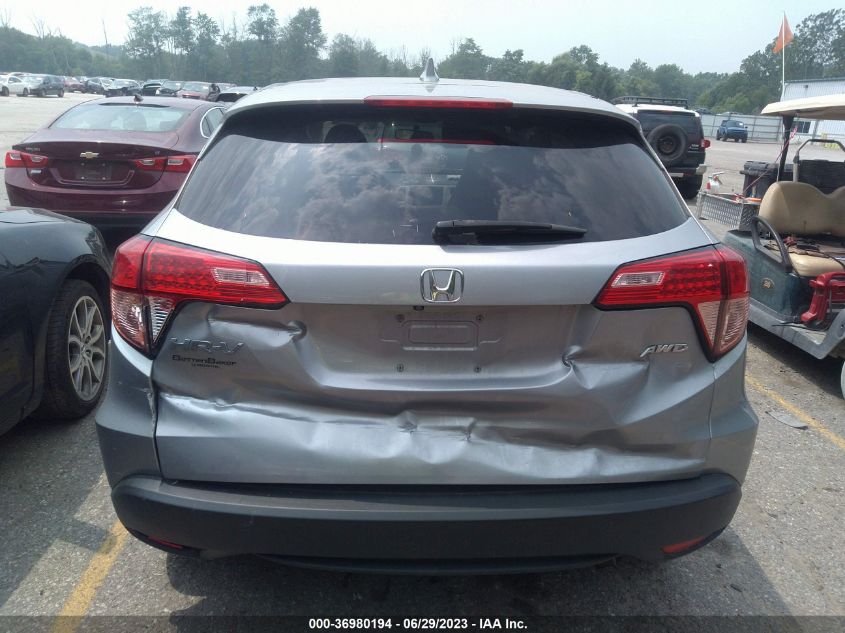 2017 HONDA HR-V EX - 3CZRU6H55HG708762