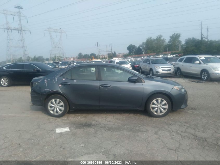 2015 TOYOTA COROLLA L/LE/S/S PLUS/LE PLUS - 2T1BURHE1FC396956