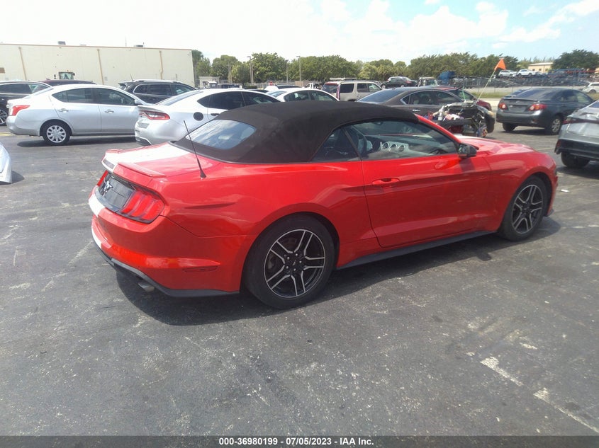 VIN 1FATP8UH2K5162277 2019 FORD MUSTANG ECOBOOST