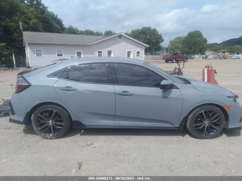 2021 HONDA CIVIC HATCHBACK SPORT - SHHFK7G42MU200230