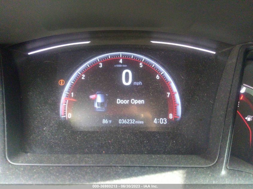 2021 HONDA CIVIC HATCHBACK SPORT - SHHFK7G42MU200230