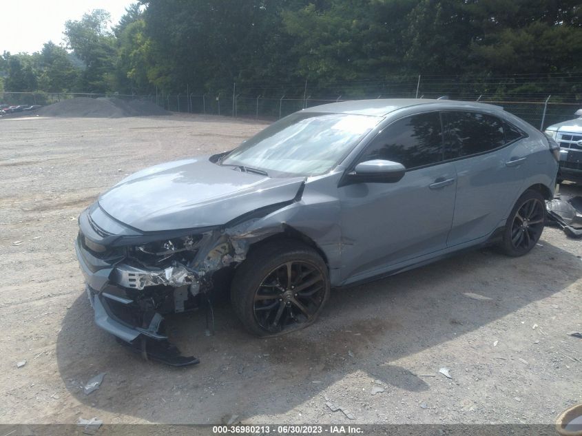 2021 HONDA CIVIC HATCHBACK SPORT - SHHFK7G42MU200230