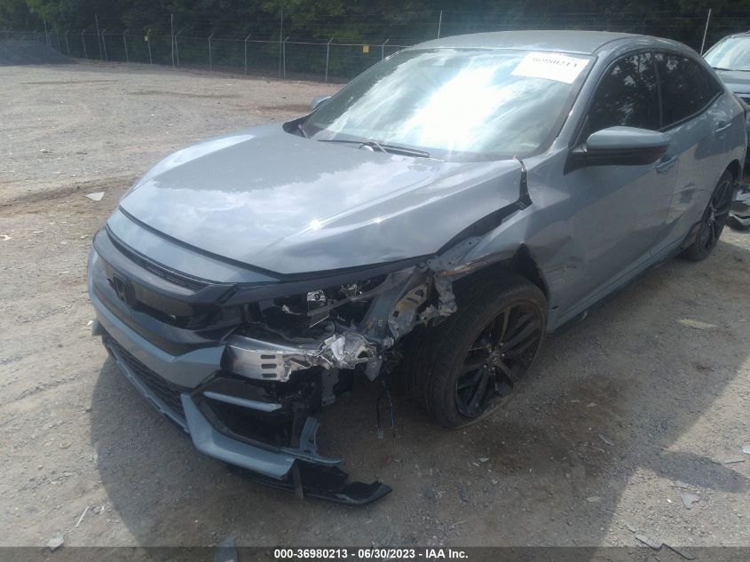 2021 HONDA CIVIC HATCHBACK SPORT - SHHFK7G42MU200230