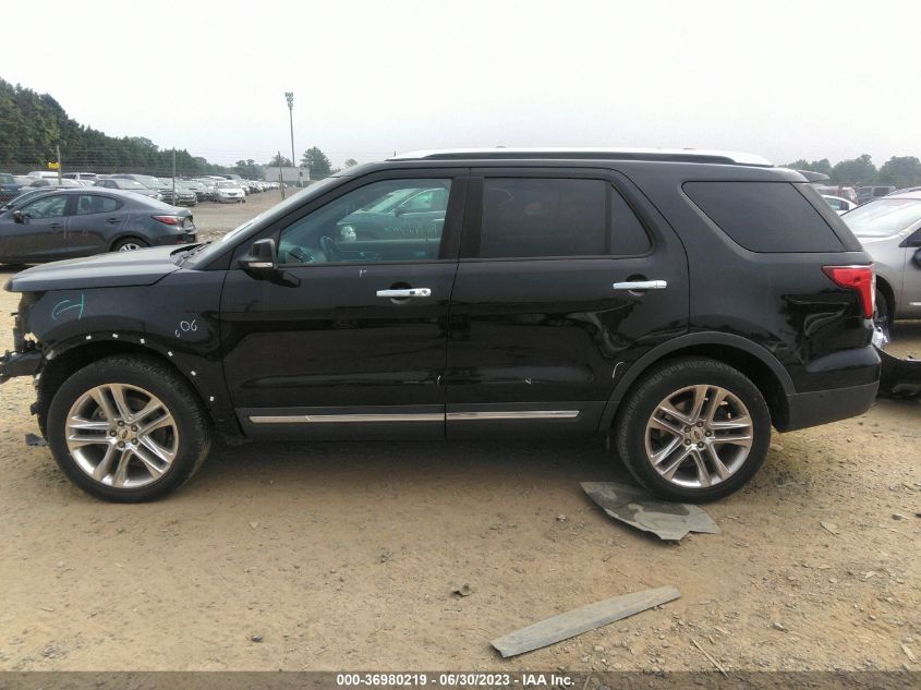 2016 FORD EXPLORER LIMITED - 1FM5K8FH3GGD12032