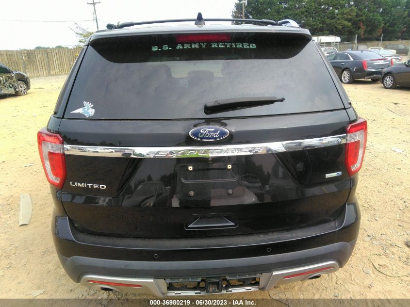 2016 FORD EXPLORER LIMITED - 1FM5K8FH3GGD12032