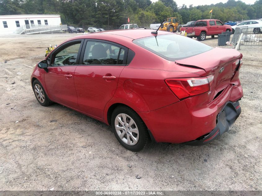 2015 KIA RIO LX - KNADM4A34F6528116