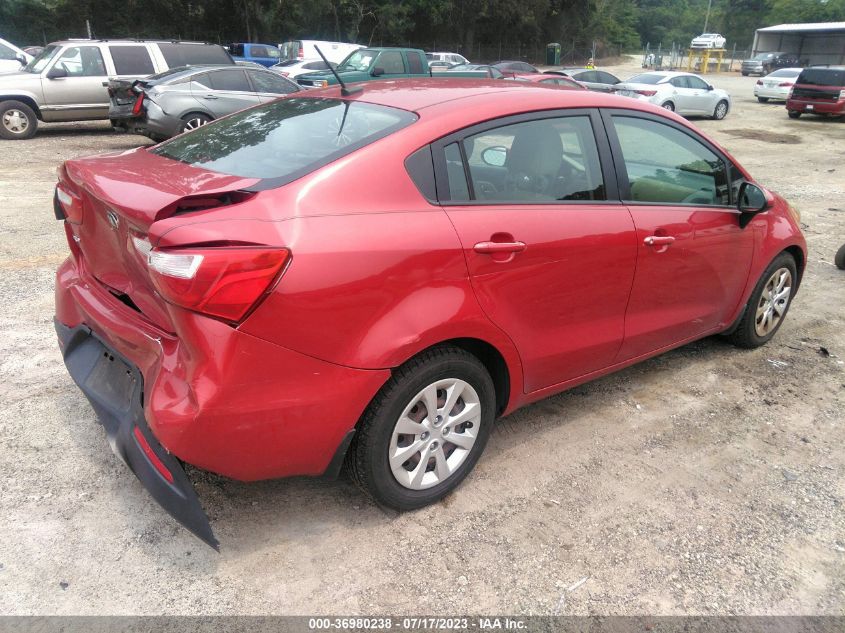 2015 KIA RIO LX - KNADM4A34F6528116