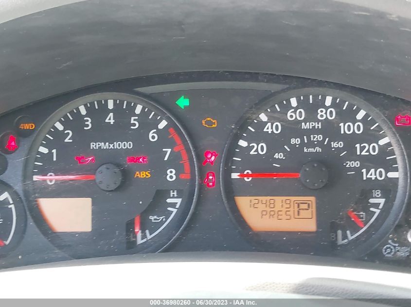 2013 NISSAN FRONTIER S - 1N6AD0EV5DN740579
