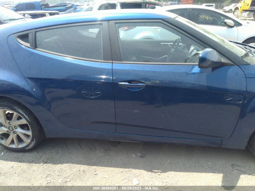 2017 HYUNDAI VELOSTER - KMHTC6AD3HU305789