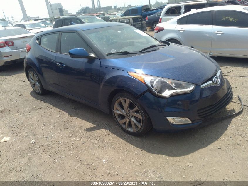 2017 HYUNDAI VELOSTER - KMHTC6AD3HU305789