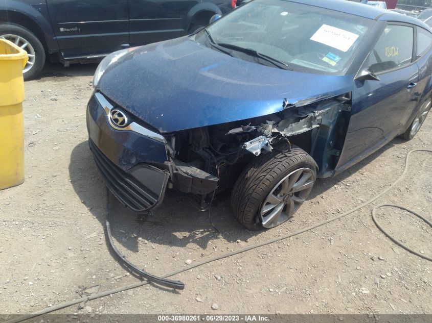 2017 HYUNDAI VELOSTER - KMHTC6AD3HU305789