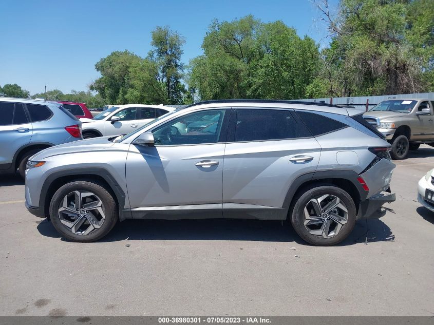 2022 HYUNDAI TUCSON HYBRID LIMITED - KM8JECA10NU034577