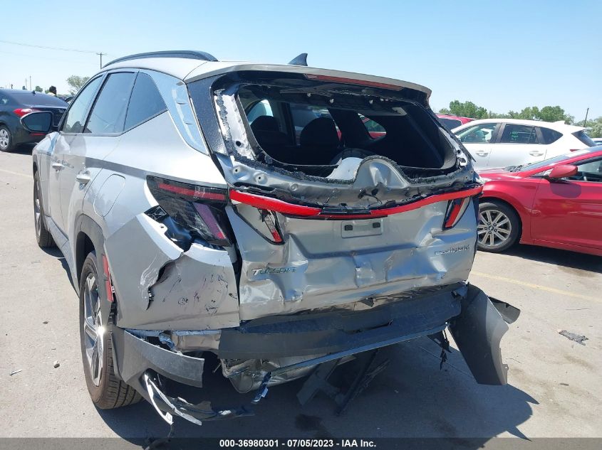 2022 HYUNDAI TUCSON HYBRID LIMITED - KM8JECA10NU034577