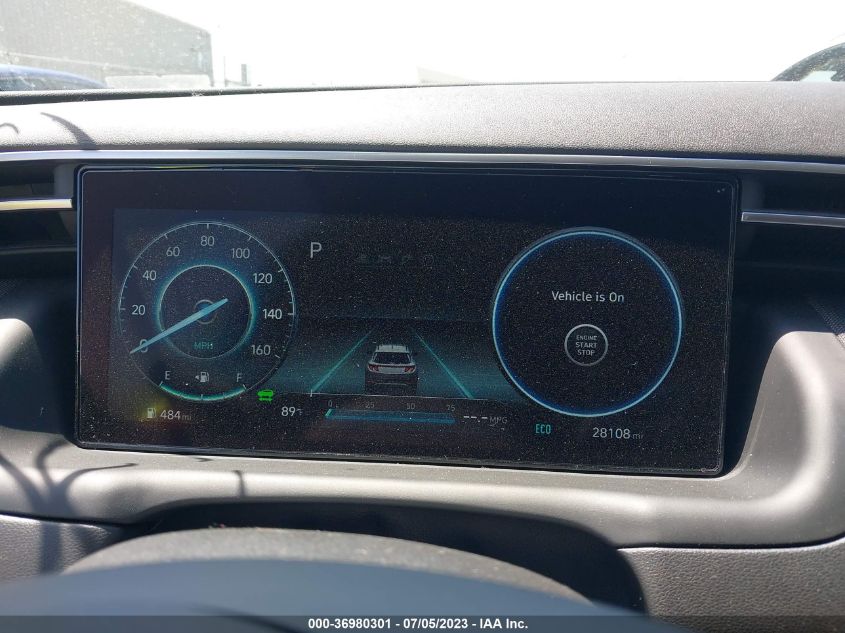 2022 HYUNDAI TUCSON HYBRID LIMITED - KM8JECA10NU034577