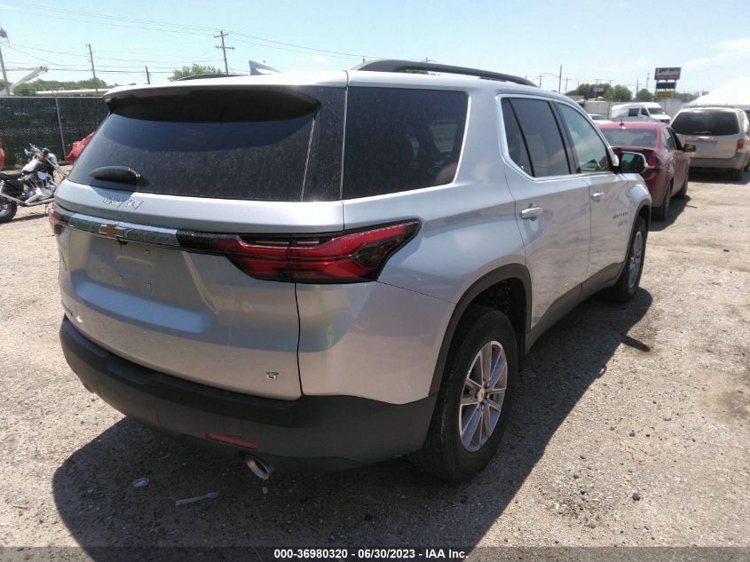 2022 CHEVROLET TRAVERSE LT CLOTH - 1GNERGKW8NJ102144