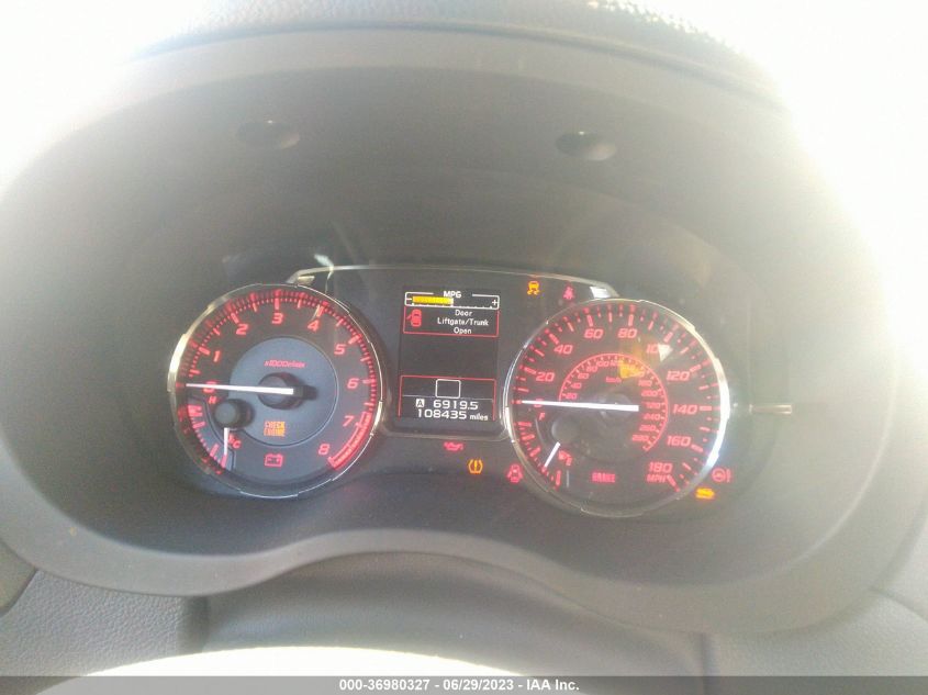 2016 SUBARU WRX - JF1VA1B62G9821641