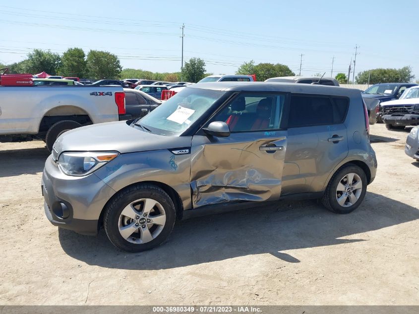 2018 KIA SOUL BASE - KNDJN2A2XJ7623264