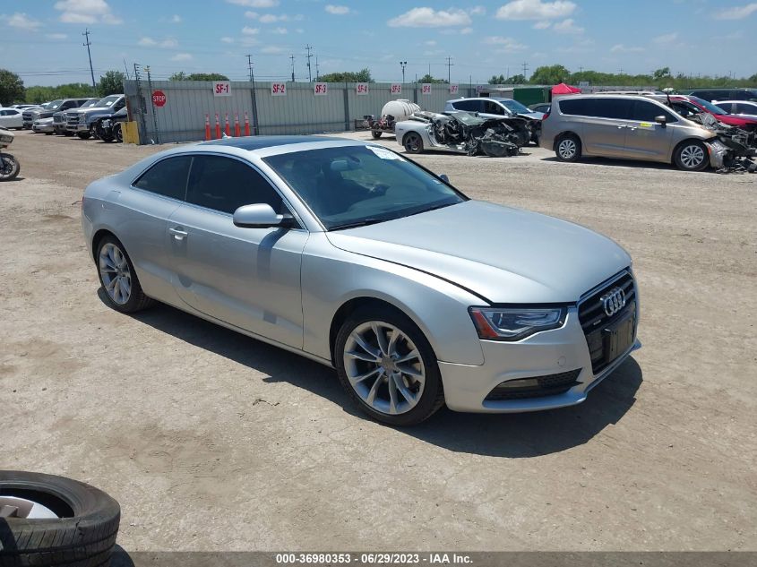 2013 AUDI A5 PREMIUM - WAUCFAFR2DA035742