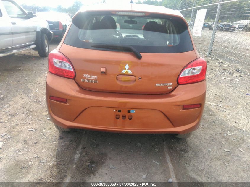 2018 MITSUBISHI MIRAGE SE - ML32A4HJ0JH003237