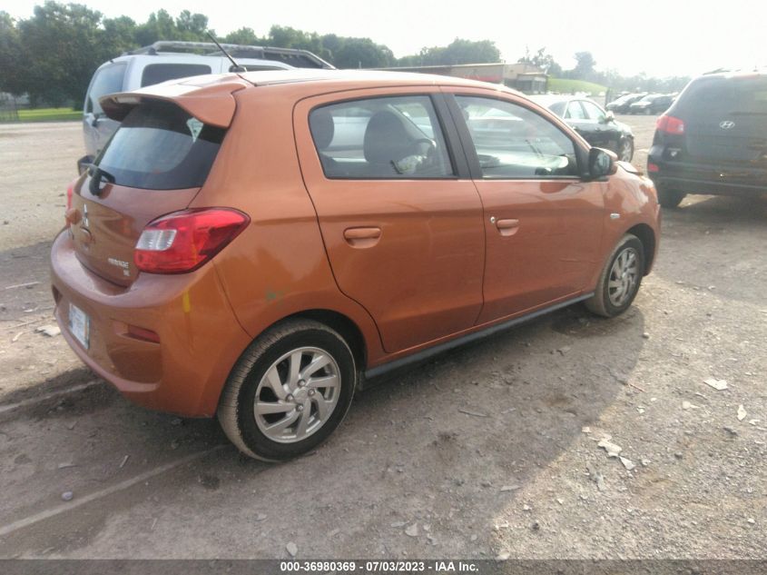 2018 MITSUBISHI MIRAGE SE - ML32A4HJ0JH003237