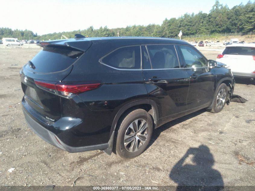 2021 TOYOTA HIGHLANDER XLE - 5TDGZRBH1MS524031