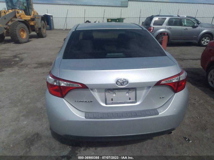 2015 TOYOTA COROLLA L/LE/S/S PLUS/LE PLUS - 5YFBURHE3FP351016