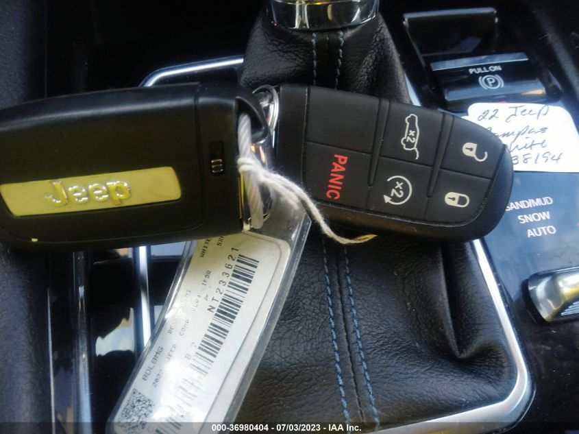 2022 JEEP COMPASS LATITUDE - 3C4NJDBB7NT233621