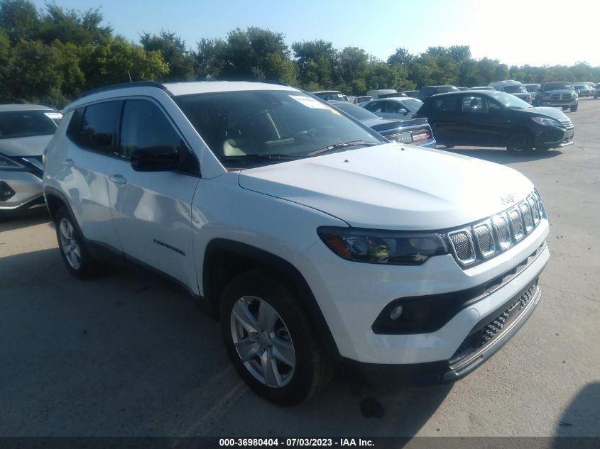 2022 JEEP COMPASS LATITUDE - 3C4NJDBB7NT233621