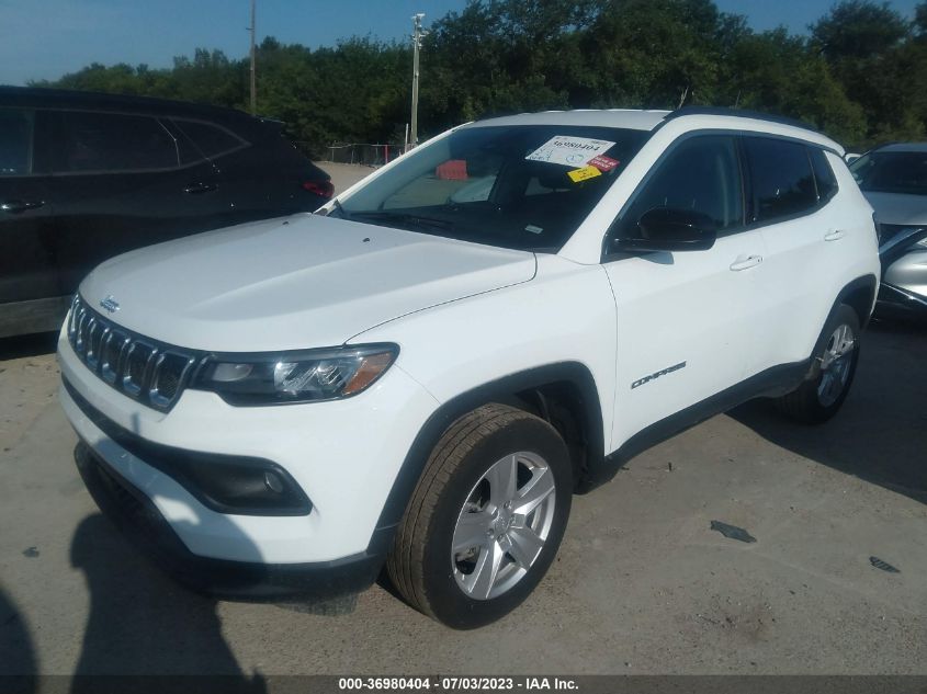 2022 JEEP COMPASS LATITUDE - 3C4NJDBB7NT233621